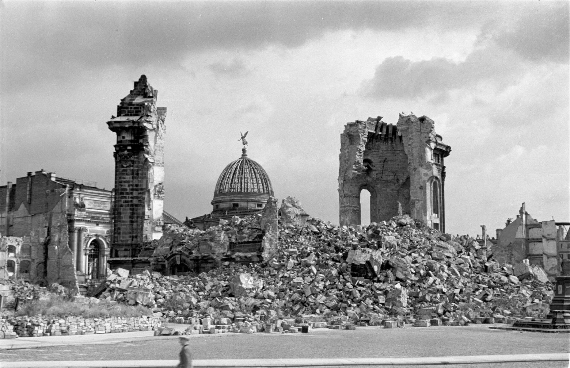 Then: Dresden Frauenkirche